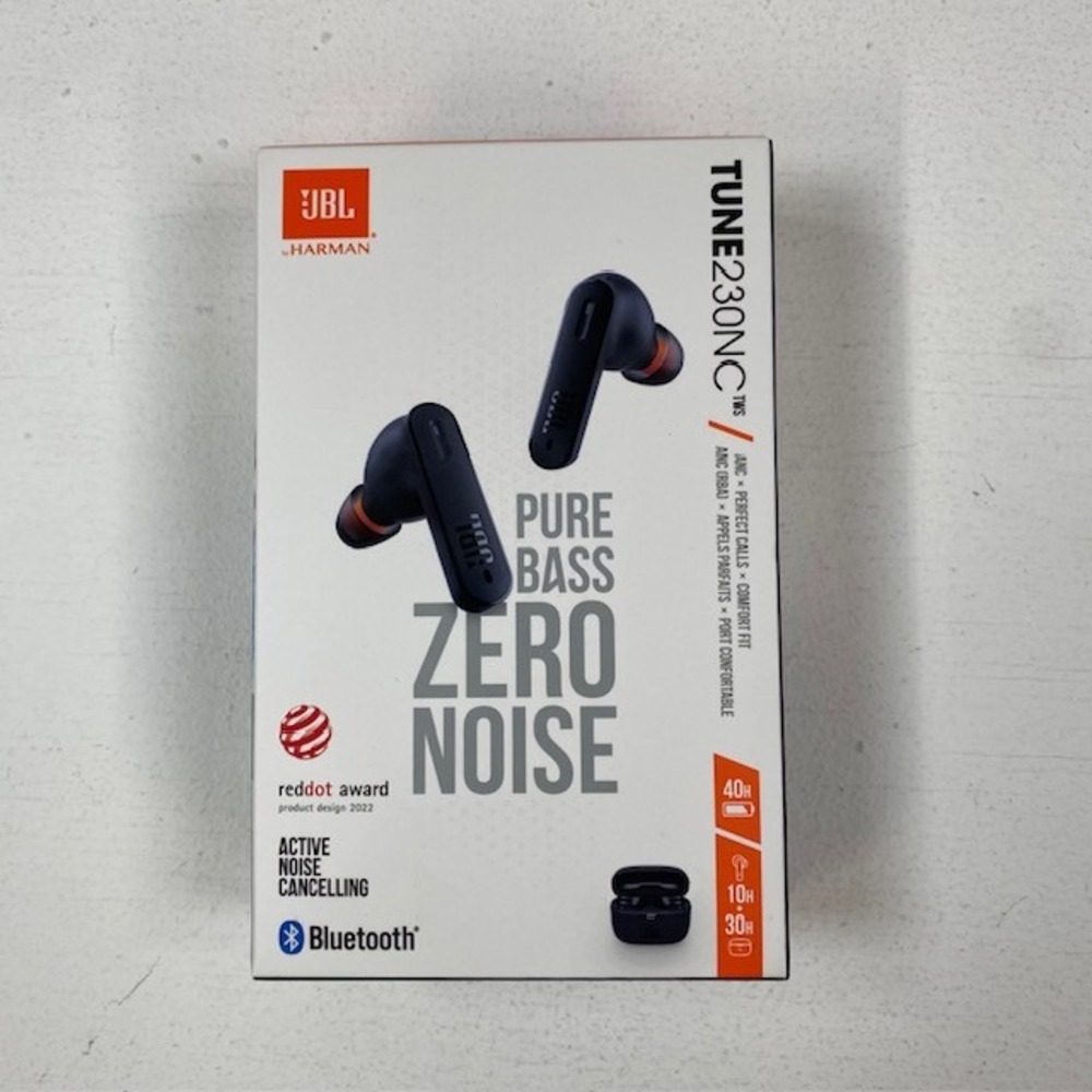 JBL Tune 230NC TWS True Wireless Noise Cancelling In-Ear‎ Headphones Black